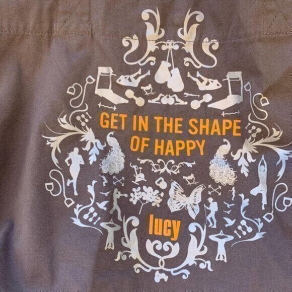 LUCY "Get in the Shape of Happy" Yoga Tote‎ - Picture 5 of 6